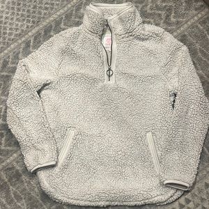 Sherpa Zip Up Size Medium